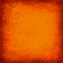 abstract orange background with vintage grunge background texture