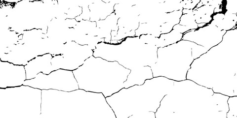 Show the texture of drought-stricken land, fragmented into irregular shapes by dark cracks spreading outward in stark contrast.