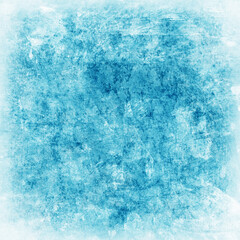 Grunge blue background with space for text