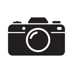 camera silhouettes icon. Photography camera. Photo camera icon. vector illustration EPS 10