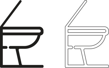  toilet vector illustration