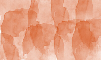 Gentle watercolor washes of light sienna create an abstract backdrop with soft textured edges
