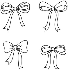 Elegant bow collection for crafts, gifts, and design projects. Perfect for celebrations