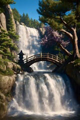 waterfall in the forest