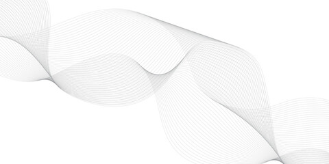 Abstract black and white wave background stock illustration