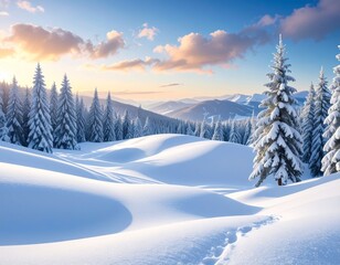 Obraz premium Christmas winter natural snow isolated. Large beautiful snowdrift cutout