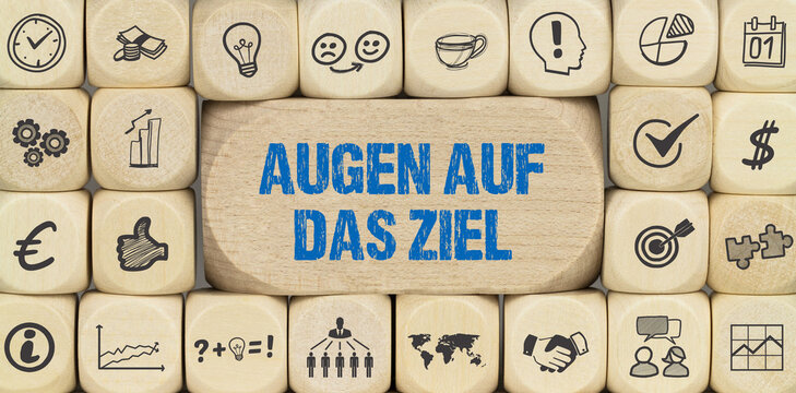 Augen auf das Ziel	
