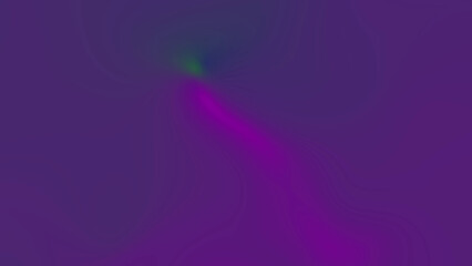 Abstract swirling purple and pink light trails against a dark violet background with subtle green accents