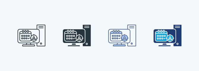 Personalized Calendar  Multiple Style Icon