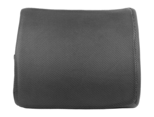 chair back cushion for posture support, chair back pillow isolated from background