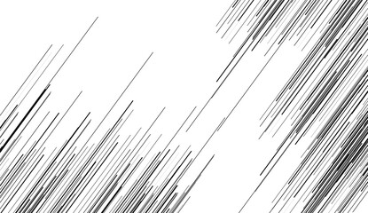 Obraz premium Straight speed lines repeating pattern. Black and white horizontal stripes gradient. Abstract fast effect texture. Comic cartoon rays and beams wallpaper for cover, flyer. Vector pop art background.