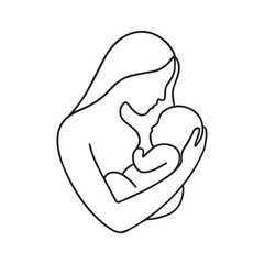 mother with baby