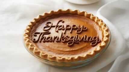 Happy thanksgiving pie dessert holiday celebration food pumpkin pie thanksgiving dinner sweet treat bake 100