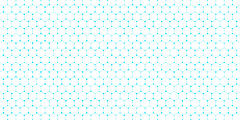 Connection structure molecule of DNA and neurons. Geometric abstract background. Medicine, science and technology. Vector illustration for your design.