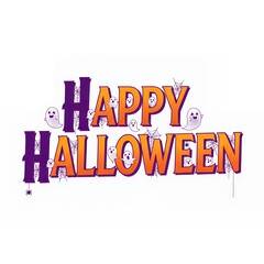 happy halloween text