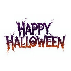 happy halloween text