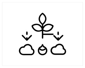 agriculture icon-set vector outline free SVG download