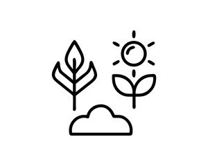 agriculture icon-set vector outline free SVG download