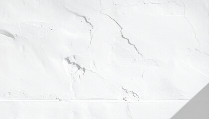 Minimalist abstract white textured surface with subtle shadows and clean architectural lines, beautifully lit to emphasize depth and provide a modern, serene background