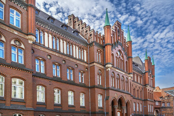 Obraz premium State Office for Social Services Schleswig-Holstein, Lubeck, Germany