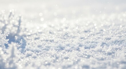 Winter Snow Covered Christmas Trees and Colorful Lights, Glowing Festive Holiday Scene, Snowy Forest, Peaceful Winter Landscape, Falling Snowflakes and Bokeh Lights, Cozy Christmas Mood