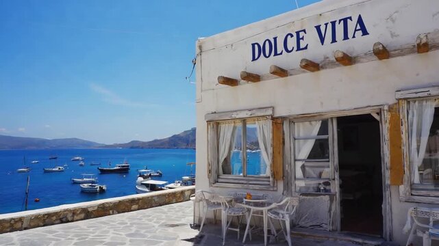Dolce vita in Italy.