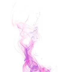Fototapeta premium Dynamic Colorful Smoke Burst Effect with Bright Gradient Flow and Transparency PNG, 