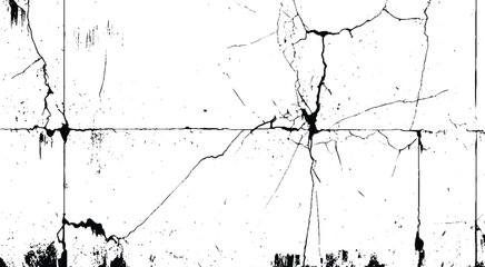 Distress Overlay Texture stock illustration. Crack wall background.