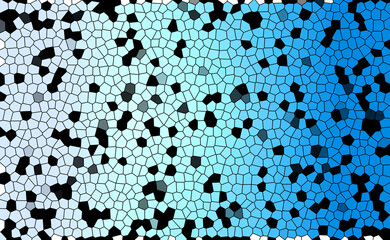 Abstract mosaic gradient with dark spots texture background illustration
