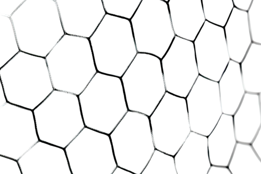 Abstract honeycomb pattern - Powered by Adobe