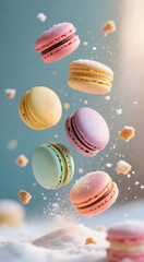 Flying Macarons Composition