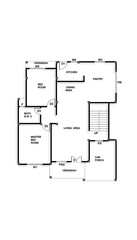 Modern Black and White House Home Apartment Villa Floor Plan Designs