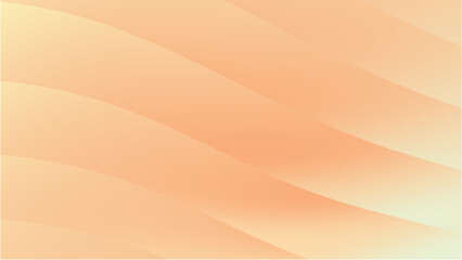Soft Peach and Cream Wavy Gradient Background Abstract Design