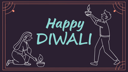 Celebrate the Festival of Lights Happy Diwali with Loved Ones and Light Diyas, Sharing Joy and Prosperity During this Auspicious Holiday Season
