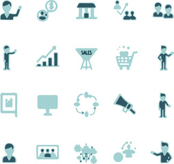 Business ethics line icon set. Editable outline corporate, fairness, integrity, loyalty, trust, equality, code of conduct, honesty, anti corruption etc
