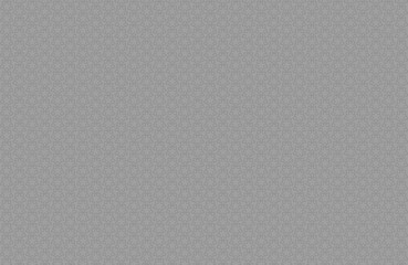 Double stars flowers grey Line texture seamless Pattern on grey Background