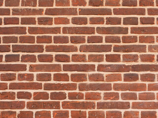 old red brick wall texture background