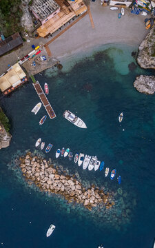 Vista desde el aire en la conca del marini