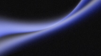 Abstract digital illustration featuring smooth flowing lines in shades of blue and black, creating a sense of movement and depth, ideal for backgrounds or design projects