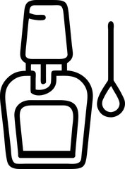 Obraz premium illustration of a bottle of perfume