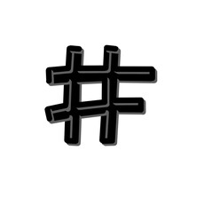hashtag icon