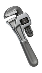 Obraz premium Short-handled pipe wrench for easy storage in any DIY toolbox.