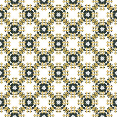 Seasonal geometric snowflake texture pattern. Suitable for banners, greeting cards, Christmas and New Year cards, invitations and paper packaging.