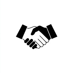 Handshake Between Two Professionals Symbolizes Trust, Partnership, And Successful Collaboration In Business