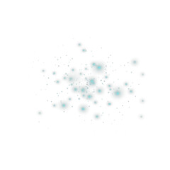 Abstract blue glowing particle field on white, ethereal soft focus dots, dreamy minimalist sparkle, modern digital art for creative design and futuristic backgrounds

