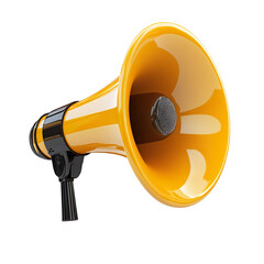 Megaphone isolated on transparent background