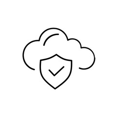 Clouds Icon Vector