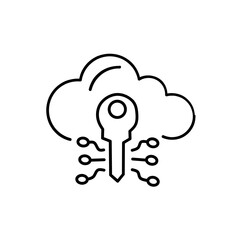 Clouds Icon Vector