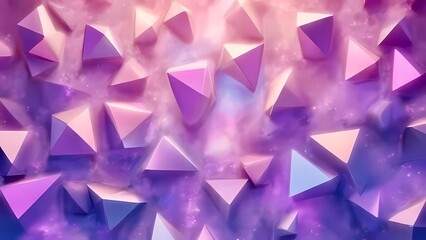 Abstract glittering geometry with a soft glow and blur, perfect for a celebration wall.