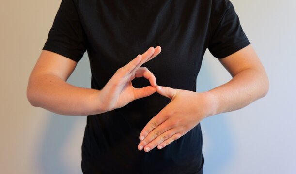 What is the Six Seven 6-7 Slang Trend - Girl Demonstrates Popular Hand Gestures